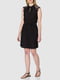 Платье А-силуэта черное | 6433847 | фото 4