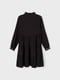Сукня А-силуету чорна | 6433973 | фото 2