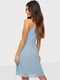 Сукня А-силуету блакитна | 6434020 | фото 2