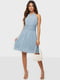 Сукня А-силуету блакитна | 6434020 | фото 4