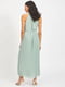 Сукня А-силуету зелена | 6434039 | фото 2