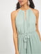 Сукня А-силуету зелена | 6434039 | фото 4