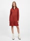 Сукня-сорочка теракотового кольору | 6434041 | фото 3