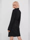 Платье-свитер черное | 6434052 | фото 2