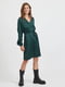 Сукня А-силуету зелена | 6434055 | фото 3
