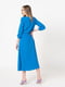 Сукня А-силуету синя | 6434065 | фото 2