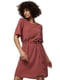 Сукня-футболка теракотового кольору | 6434124 | фото 3