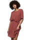 Сукня-футболка теракотового кольору | 6434124 | фото 4
