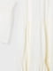 Платье А-силуэта молочного цвета | 6434140 | фото 4