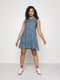 Сукня А-силуету синя | 6434206