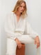 Блуза белая с вышивкой | 6434257 | фото 4