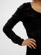 Сукня А-силуету чорна | 6434295 | фото 6