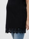 Платье-футболка для беременных черное | 6434307 | фото 3