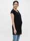 Платье-футболка для беременных черное | 6434307 | фото 4
