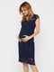 Сукня для вагітних синя | 6434311 | фото 4