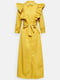 Платье-рубашка желтое | 6434376