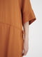 Платье А-силуэта терракотового цвета | 6434418 | фото 5