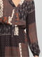 Сукня А-силуету комбінованого забарвлення | 6434479 | фото 4