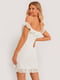 Платье А-силуэта белое | 6434528 | фото 2
