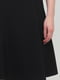 Сукня А-силуету чорна в смужку | 6434551 | фото 4