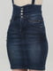 Юбка джинсовая синяя | 6434590 | фото 3