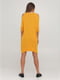 Сукня А-силуету жовта | 6434593 | фото 2
