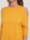 Сукня А-силуету жовта | 6434593 | фото 3