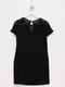 Платье-футболка черное | 6434617 | фото 2