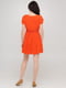 Платье А-силуэта оранжевое | 6434626 | фото 2