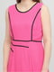 Платье А-силуэта розовое | 6434629 | фото 3