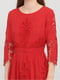 Сукня А-силуету червона | 6434664 | фото 3