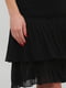 Платье А-силуэта черное | 6434671 | фото 4