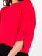 Блуза з об'ємними рукавами червона | 6434711 | фото 3