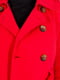 Пальто красное | 6434740 | фото 4