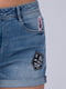 Шорты джинсовые голубые | 6434746 | фото 5