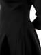 Сукня А-силуету чорна | 6434823 | фото 5