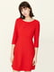 Сукня А-силуету червона | 6434833 | фото 3