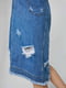Сарафан джинсовый синий | 6434894 | фото 4