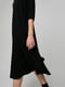 Сукня А-силуету чорна | 6434948 | фото 4