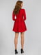 Платье А-силуэта красное | 6434950 | фото 3