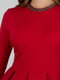Платье А-силуэта красное | 6434950 | фото 4