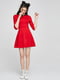 Платье А-силуэта красное | 6434964 | фото 4