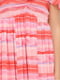 Сукня А-силуету рожева в смужку | 6434972 | фото 4