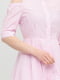 Платье-рубашка розовое | 6434980 | фото 4