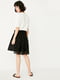 Сукня А-силуету біло-чорна з принтом | 6435040 | фото 3