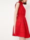 Платье А-силуэта красное | 6435100 | фото 2