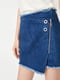 Юбка джинсовая синяя | 6435248 | фото 4
