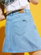Юбка джинсовая синяя | 6435255 | фото 4