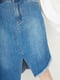 Юбка джинсовая синяя | 6435264 | фото 5