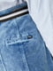Юбка джинсовая синяя | 6435266 | фото 5
